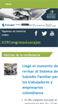 Mobile Screenshot of congreso.asocajas.org.co